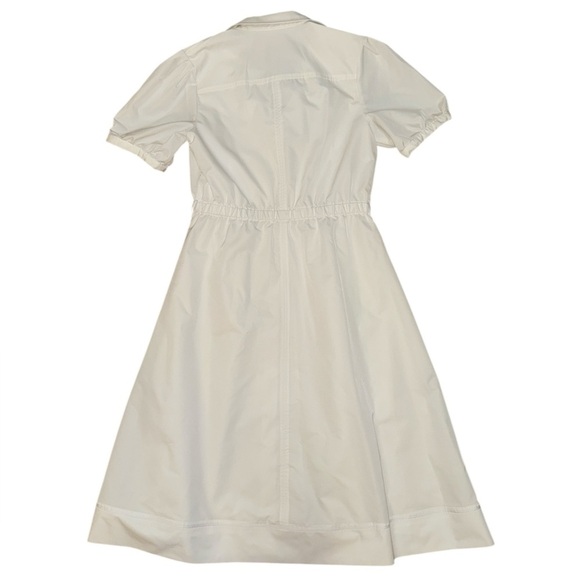 LDT white button down belt loop maxi dress women’s size 4 - Picture 2 of 9